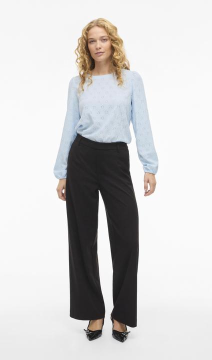 Immagine prodotto Vila VIASTA Rundhals Oberteil mit langen Ärmeln (M)