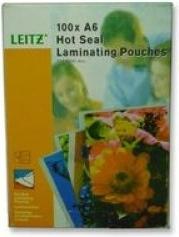 Actual product image Leitz Laminating foil pouch (A6, 100 pcs., 125 µm)