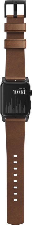 Image du produit Nomad Sangle de connexion moderne (44 mm, Cuir, Acier inoxydable, Apple Watch Series 4, Apple Watch Series 5, Apple Watch Series 6, Apple Watch SE)