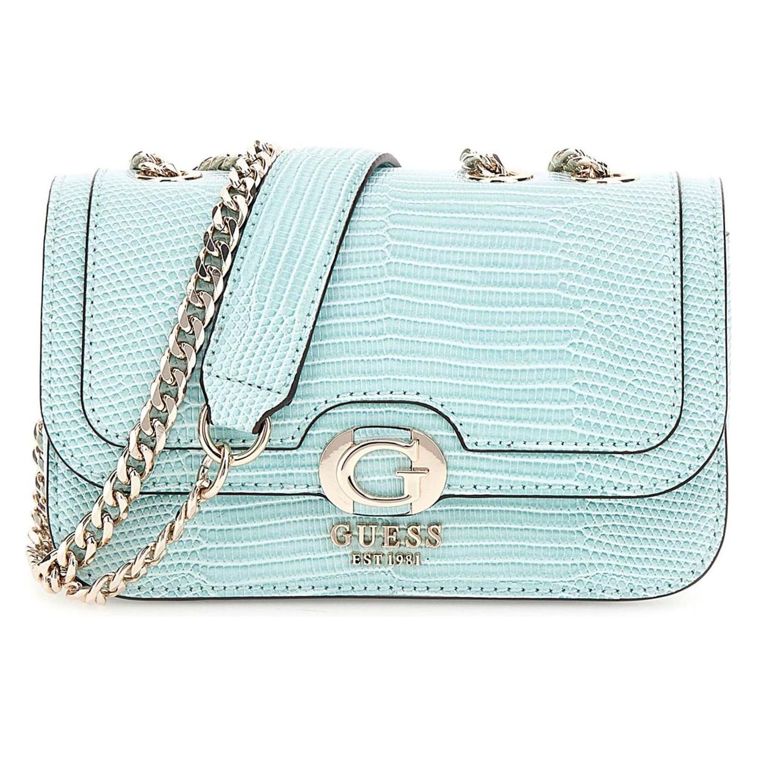 Guess, Damen, Handtasche, Orlina Mini, Türkis