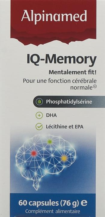Image du produit Alpinamed Mémoire du QI (60 pièce(s), Capsules, 120 g)