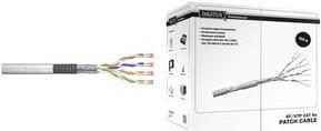 Image du produit Digitus CAT 5e SF-UTP Câble patch brut Longueur 100 m Box AWG 26/7 PVC Simplex Couleur Gris (SF/UTP, CAT5e, 100 m)
