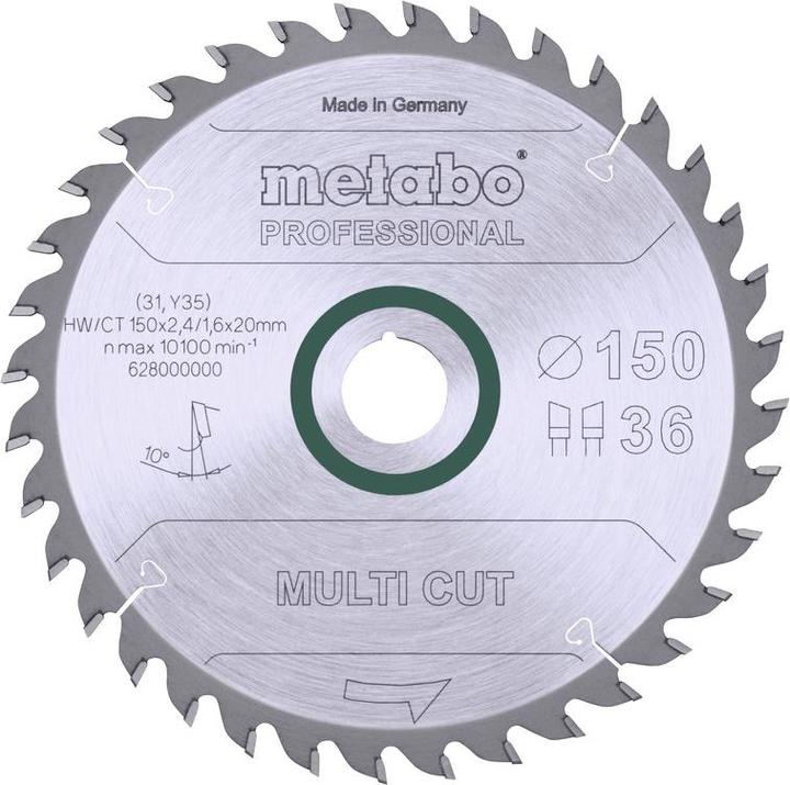 Actual product image Metabo Circular saw bladeHW/CT50x20x24/6