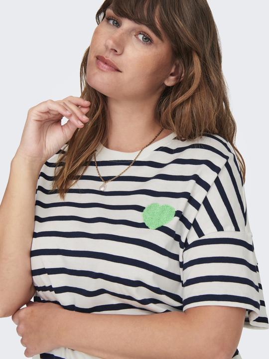 Immagine prodotto Only T-shirt regular fit con scollo rotondo e curve (L)