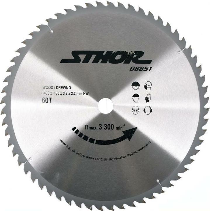 Produktbild Toya PIŁA TARCZOWA Z WĘGLIKIEM D400 T60 d30