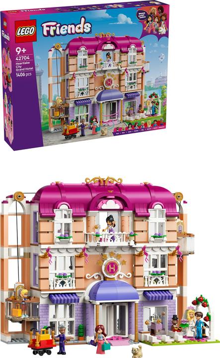 Immagine prodotto LEGO Das Grandhotel von Heartlake City (42704, LEGO Friends)