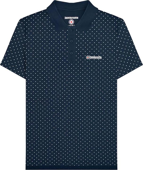 Immagine prodotto Lambretta SS24 Maglietta Polo A Pois Uomo (S)