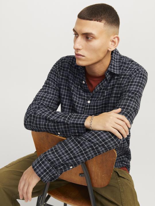 Produktbild Jack & Jones Jorjoshua Flannel Check Shirt Ls Ln (L)