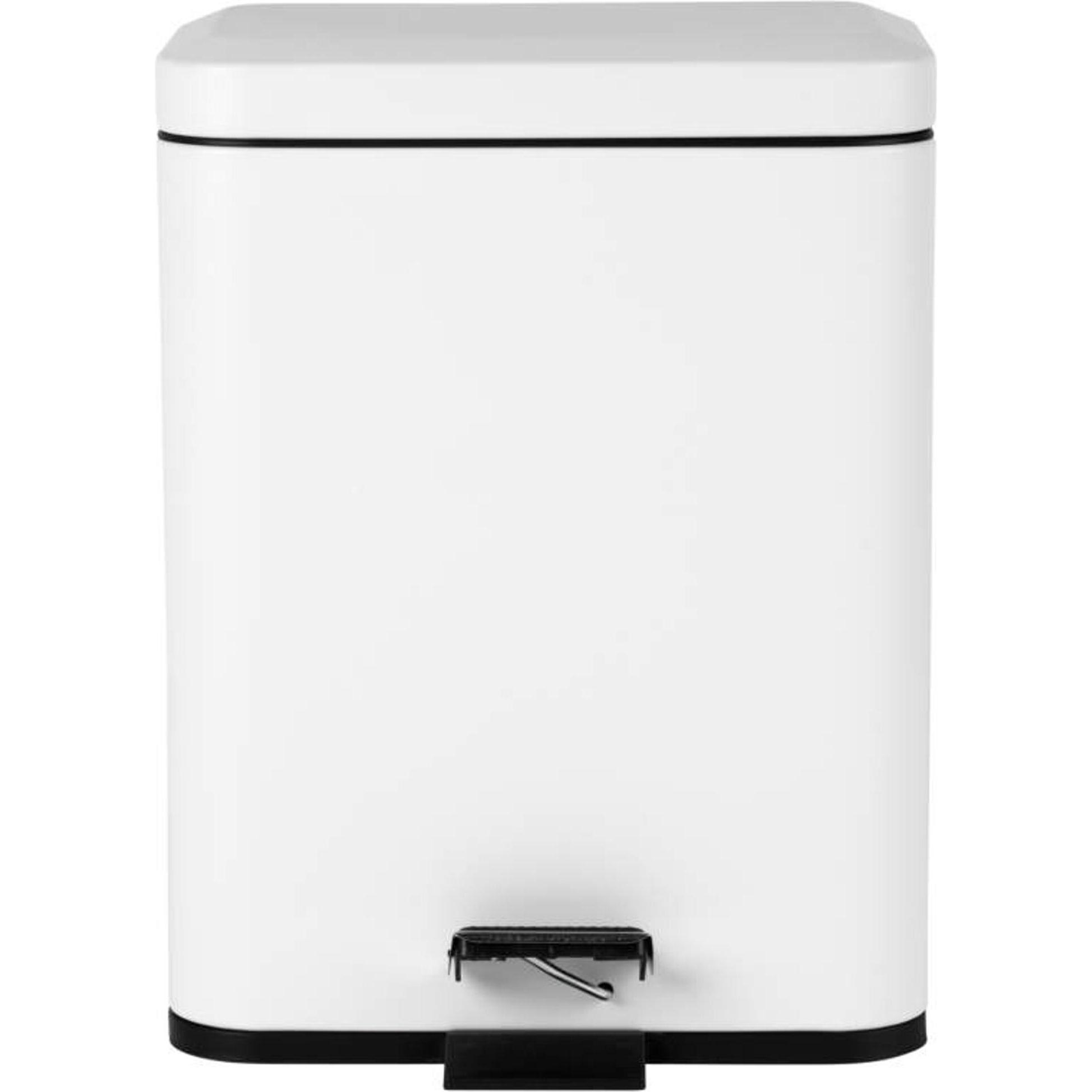Beldray LA035235WHTFEU7 5-Litre Dual Compartment Bin â White, Pattumiera, Bianco
