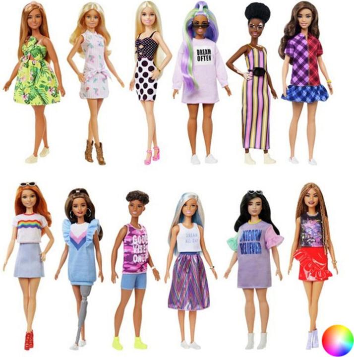 Produktbild Barbie Fashionista Doll - Rainbow Athleisure