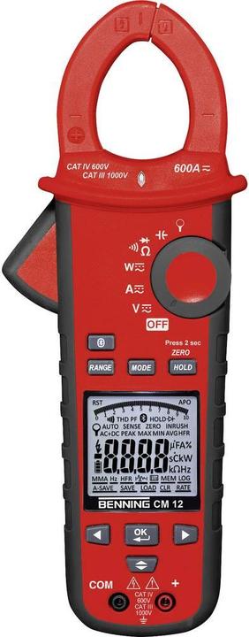 Benning Current clamp CM 12 Calibrated na (CAT IV 600V)