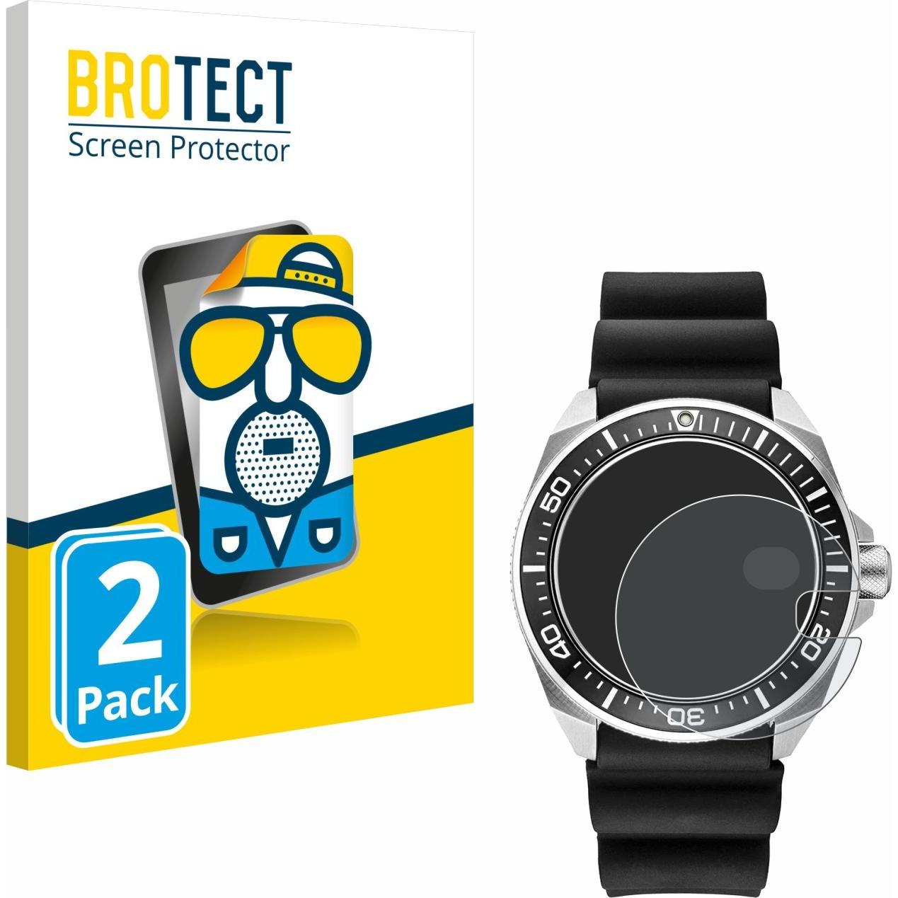 BROTECT Pellicola Opaca, Pellicola protettiva per smartwatch, Grigio