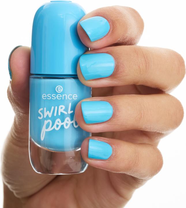 Actual product image essence Swirl Pool (42 SWIRL pool, Gel-Effect Nail Polish)