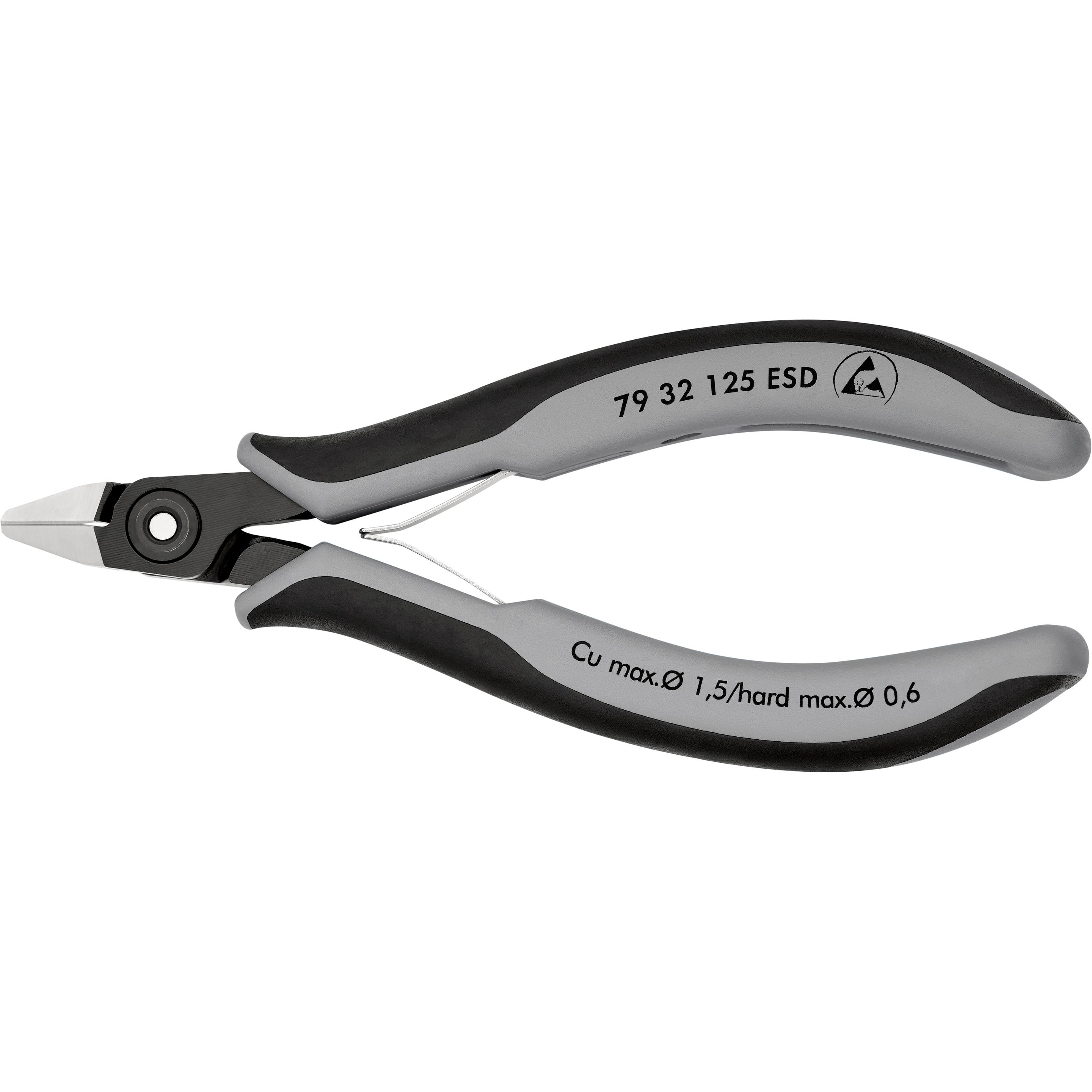 Thumbnail - Knipex, Bolzenschneider + Seitenschneider, Präzisions-Elektronik-Seitenschneider ESD (125 mm)
