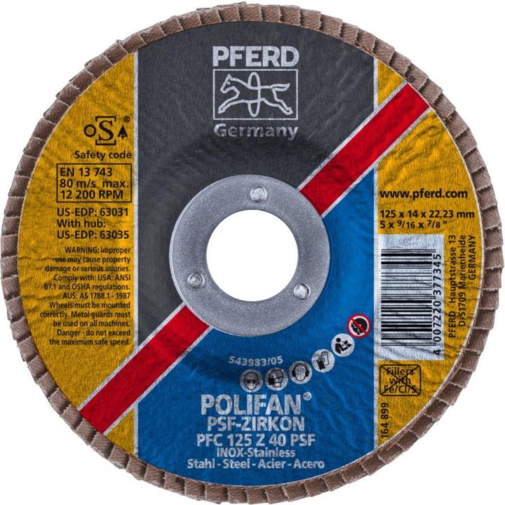Actual product image Pferd Flap disc (40)