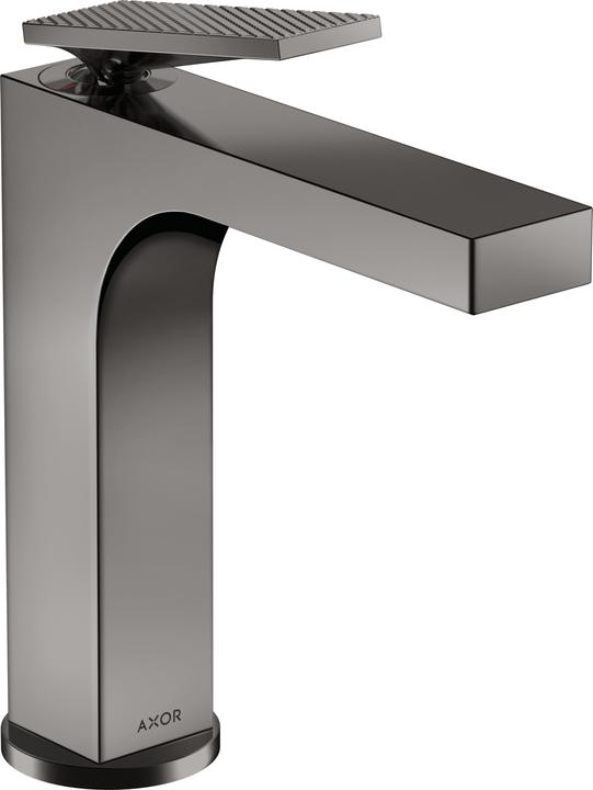 Chrome noir poli