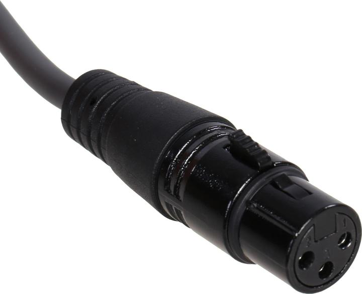 Produktbild Nedis DMX-Adapterkabel | XLR 3-Pin Stecker | XLR 3-Pin Buchse | Vernickelt | 1.50 m | rund | PVC | D (1.50 m, XLR Kabel)