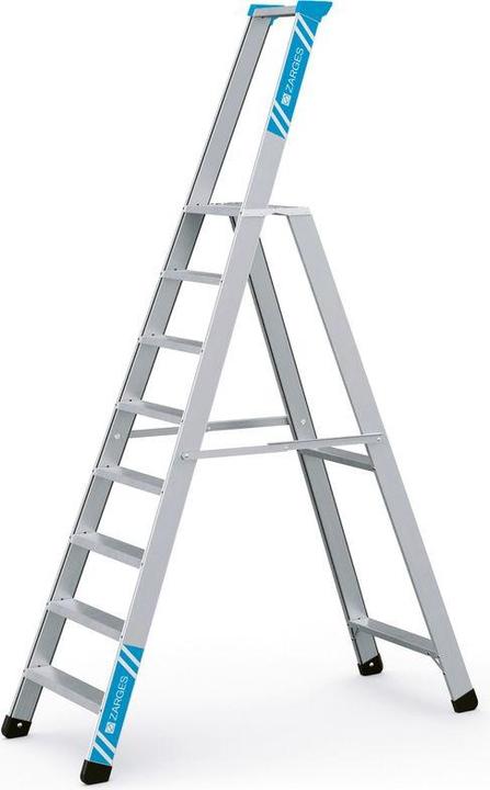Immagine prodotto Zarges Scale a libro con gradini, accessibili da un lato (Scala doppia, 260 cm)
