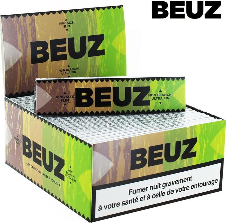 Produktbild Beuz Papers King Size Slim Brown Unbleached 1pc