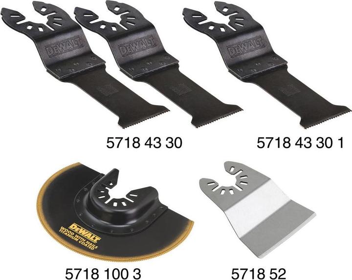 Produktbild DeWalt 5 PC SET DT20701