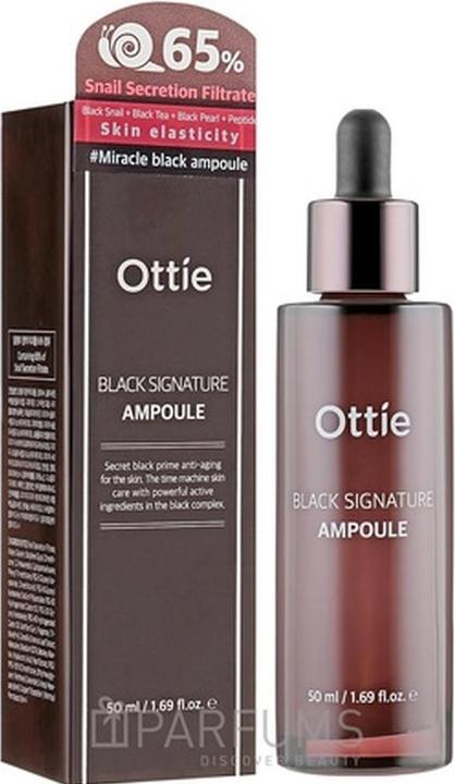 Actual product image Ottie Black Signature Ampoule Serum 50ml (50 ml)