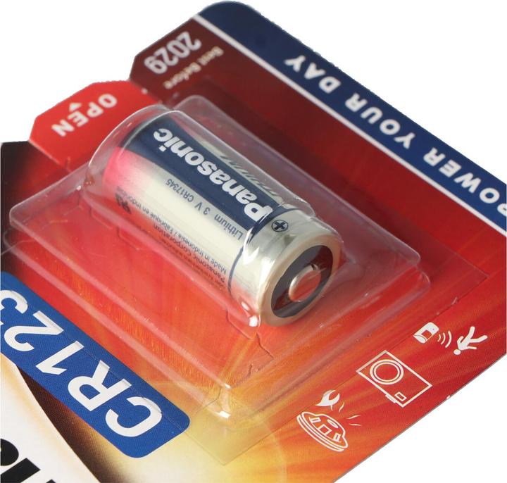 Immagine prodotto Panasonic Foto Litio (1 pz., CR123A, 1400 mAh)