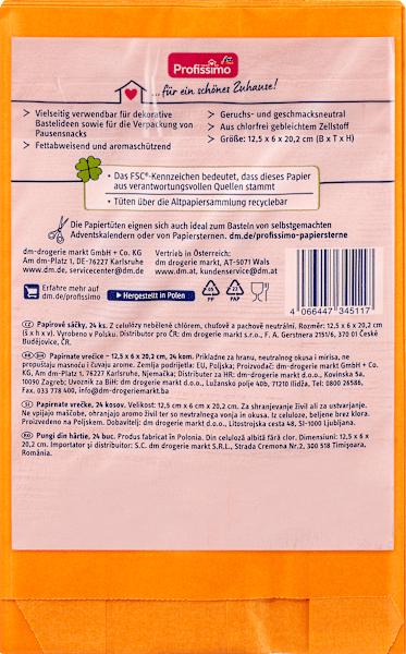 Produktbild dm Profissimo Papiertüten (24x)