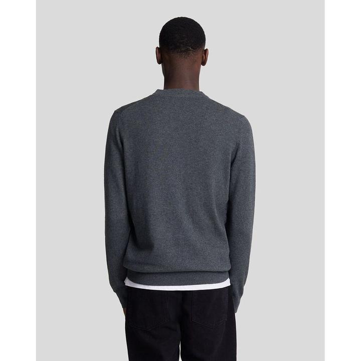 Image du produit Lyle and Scott Pull col rond coton mérinos (S)