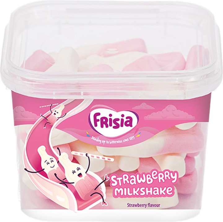 Actual product image Frisia Strawberry Milkshake (1 pcs., 150 g)