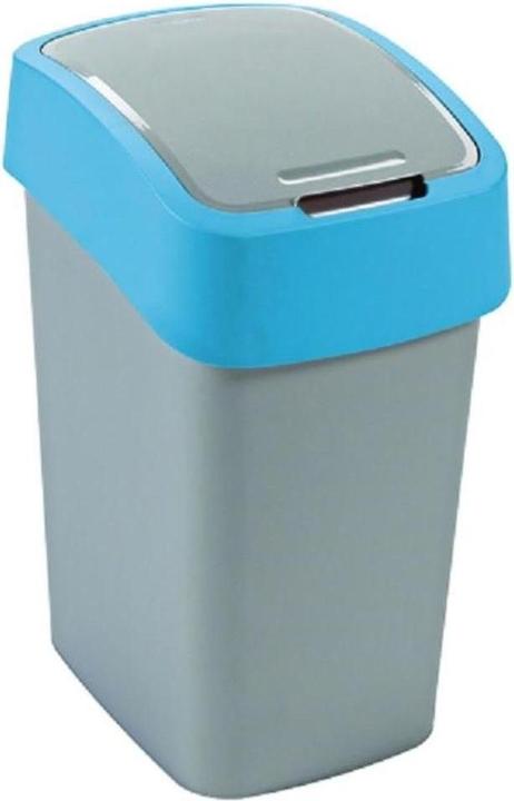 Curver Pacific Flip" šiukšliadėžė, skirta atskirti, pakreipti 50 l mėlynos spalvos (CUR000177) (50 l)