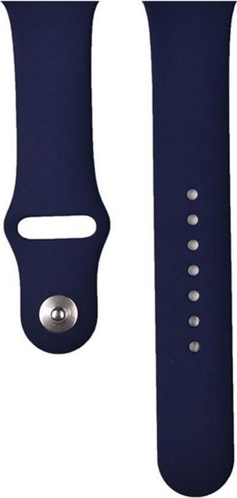 Actual product image Devia Sports Bracelet Midnight Blue 424445mm (42 mm, 44 mm, 45 mm, Silicone)