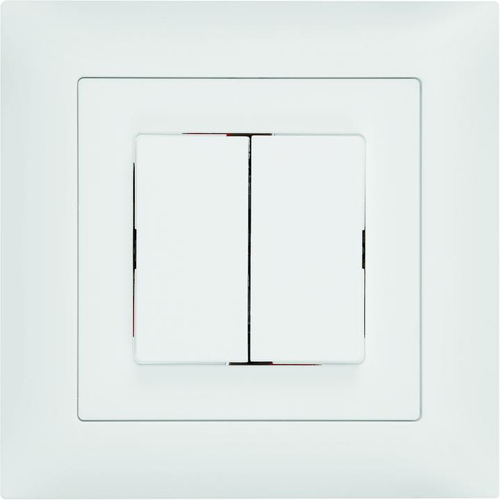 Actual product image Feller UP switch SCH1/3+3/1p. ws
