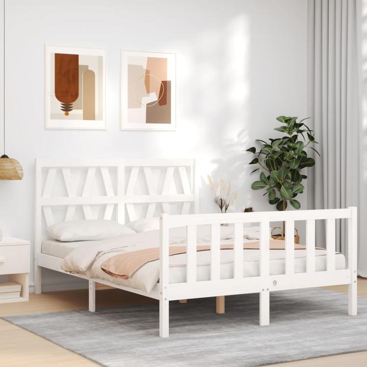Actual product image vidaXL Bettrahmen (120 x 190 cm)