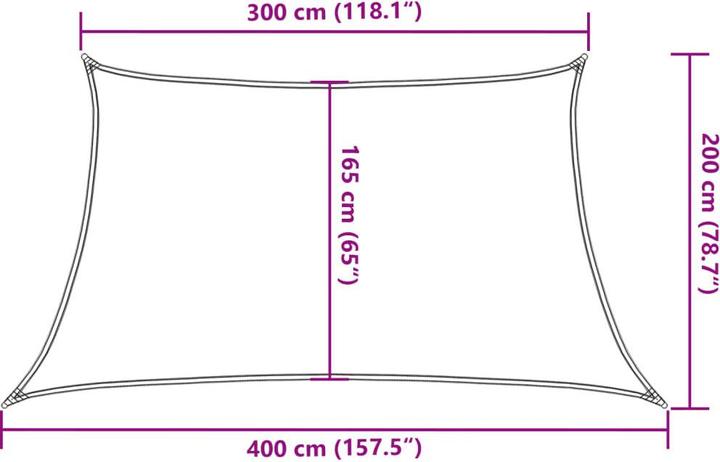 Produktbild vidaXL Kekona (400 x 200 cm)