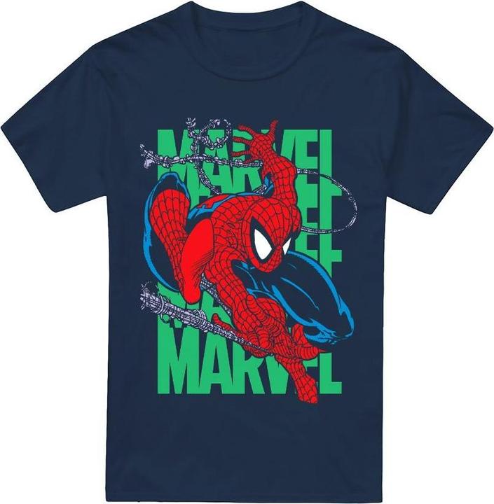 Immagine prodotto Spiderman Wall Crawling Maglietta Uomo (XL)