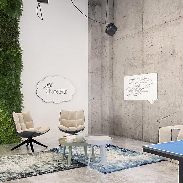 Actual product image smiT Design whiteboard, enameled (118 x 88 cm)