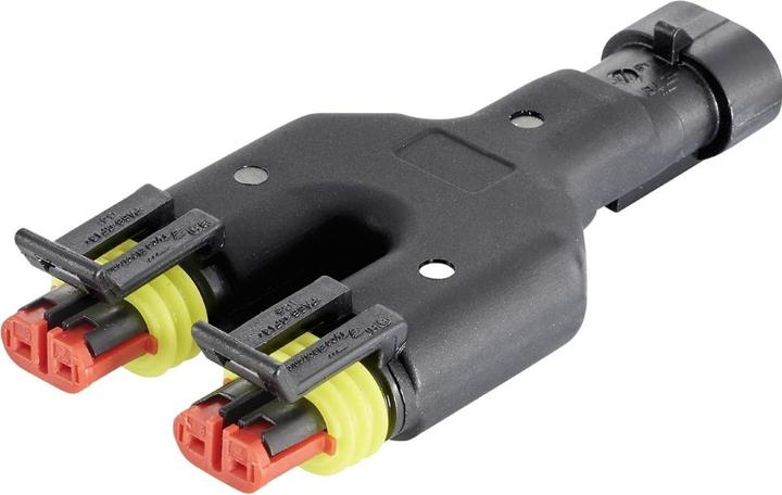 Image du produit Kalitec SuperSeal 2 pôles répartiteur en Y 1,5 mm I connecteur automobile 2 voies I étanche à la poussière