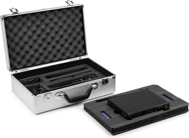 Actual product image Power Dynamics PD522 microfoonsysteem met 2 draadloze UHF microfoons - 2x 100 kanalen