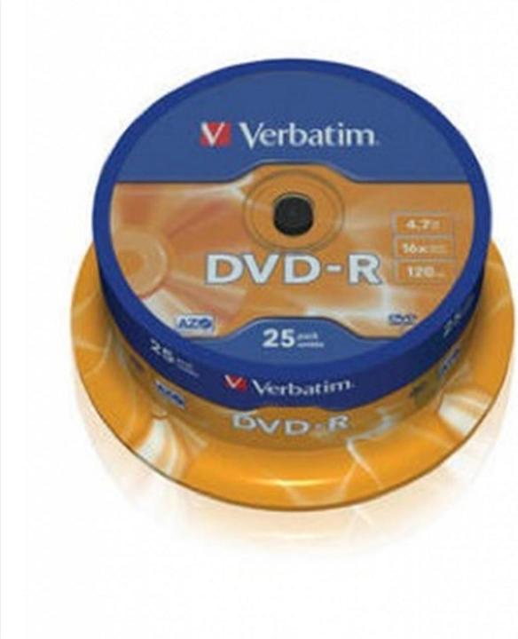 Produktbild Verbatim Dvd-R (25 x)
