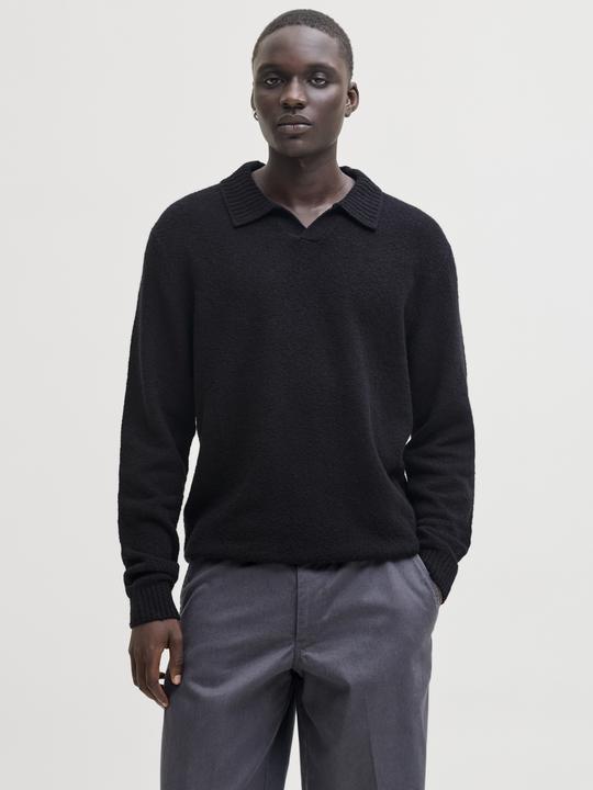 Produktbild Jack & Jones Jprblamaverick Knit Split Neck Styd Aw25 (M)