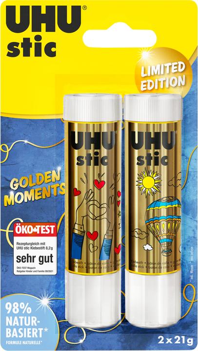 UHU Colla stick stic Gold Edition 55395 21g 2pz.