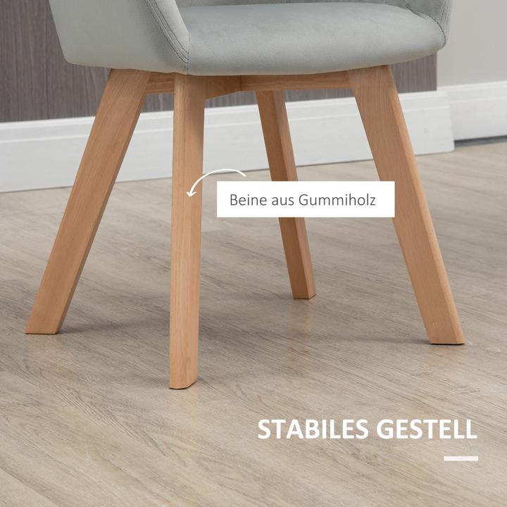 Image du produit Homcom Chaise de salle à manger