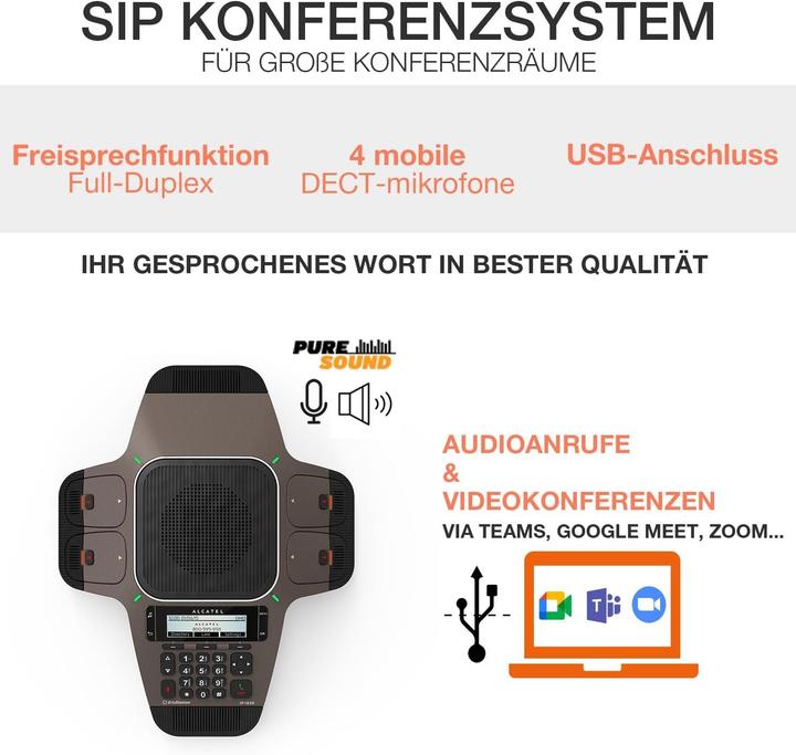 Image du produit Alcatel ATLINKS Conférence IP1850