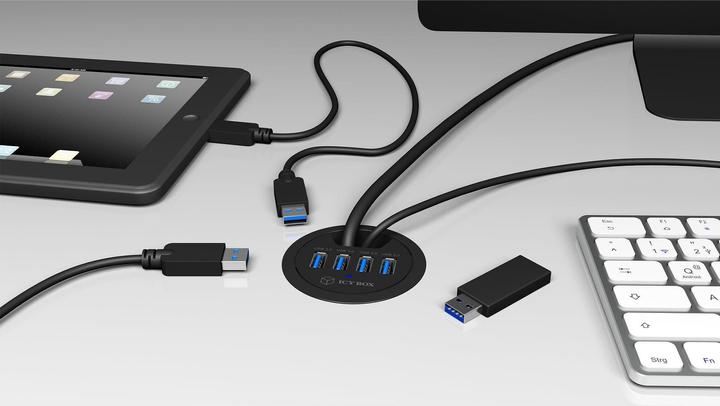 Produktbild Icy Box Ib-Hub1403 (USB-C, 4 Ports)