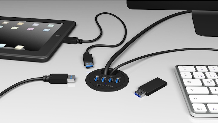 Immagine prodotto Icy Box Ib-Hub1403 (USB-C, 4 Porti)