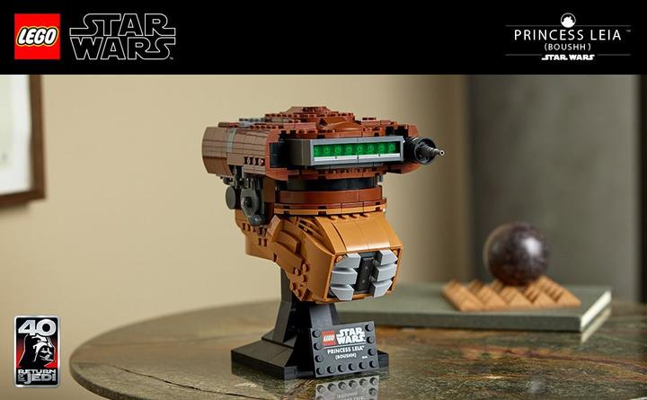Produktbild LEGO Princess Leia Helmet (75351, LEGO Star Wars)