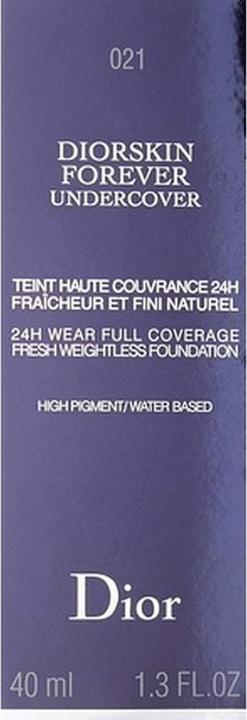 Actual product image Dior Diorskin Forever Undercover 24H (021 Linen)