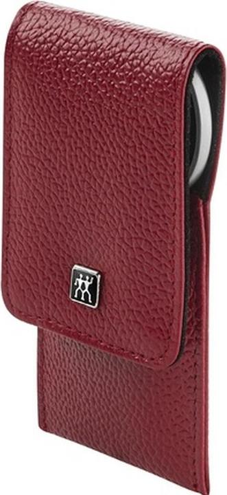 Image du produit Zwilling Taschen-Etui, Rindleder rot, 3-tlg.