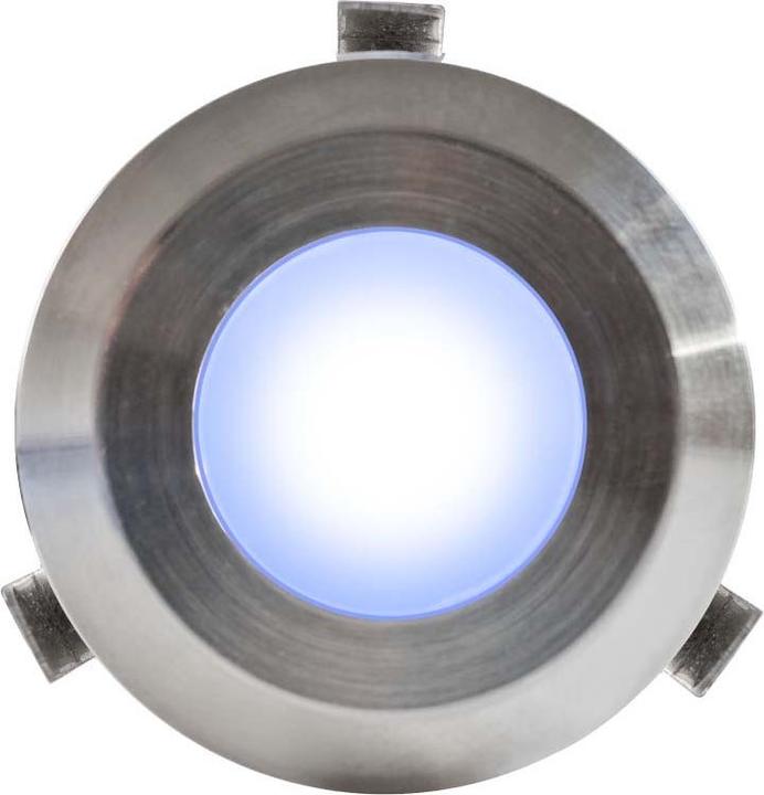 Actual product image EVN P67061099 stainless steel LED recessed light point IP67 RGB (IP67)