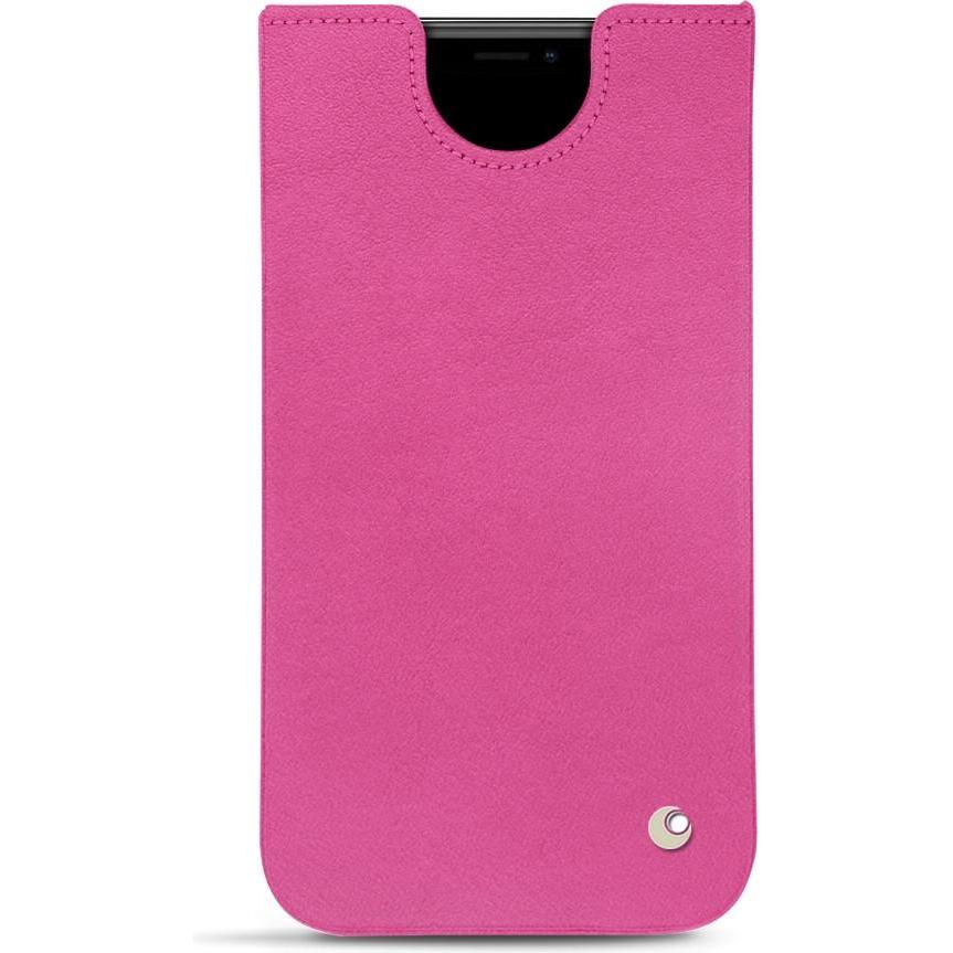Noreve Lederschutzhülle (Apple iPhone 11 Pro Max), Smartphone Hülle, Rosa